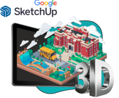 Google SketchUp - Школа программирования для детей, компьютерные курсы для школьников, начинающих и подростков - KIBERone г. Курган