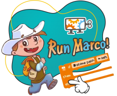 Run Marco - Школа программирования для детей, компьютерные курсы для школьников, начинающих и подростков - KIBERone г. Курган