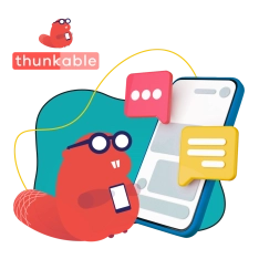 Разработка мобильных приложений в Thunkable - КИБЕРшкола программирования для детей, компьютерные курсы для школьников, начинающих и подростков - KIBERone г. Курган