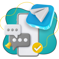 Создание Mini App для Telegram - КИБЕРшкола программирования для детей, компьютерные курсы для школьников, начинающих и подростков - KIBERone г. Курган