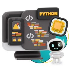 Мой первый сайт с мозгами: Python + AI - КИБЕРшкола программирования для детей, компьютерные курсы для школьников, начинающих и подростков - KIBERone г. Курган
