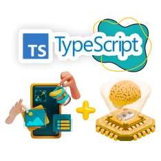 TypeScript + AI: создаём умные веб-приложения - КИБЕРшкола программирования для детей, компьютерные курсы для школьников, начинающих и подростков - KIBERone г. Курган