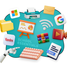 Цифровая база для школьника - КИБЕРшкола программирования для детей, компьютерные курсы для школьников, начинающих и подростков - KIBERone г. Курган