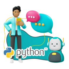 Умный чат-бот на Python на Telegram - КИБЕРшкола программирования для детей, компьютерные курсы для школьников, начинающих и подростков - KIBERone г. Курган
