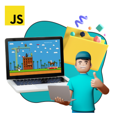 Программирование на JavaScript. Учимся создавать игры! - КИБЕРшкола программирования для детей, компьютерные курсы для школьников, начинающих и подростков - KIBERone г. Курган