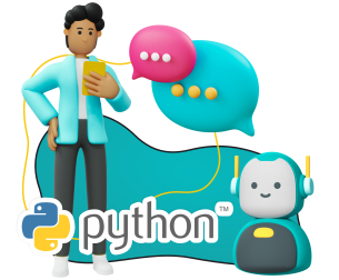 Умный чат-бот на Python - Школа программирования для детей, компьютерные курсы для школьников, начинающих и подростков - KIBERone г. Курган